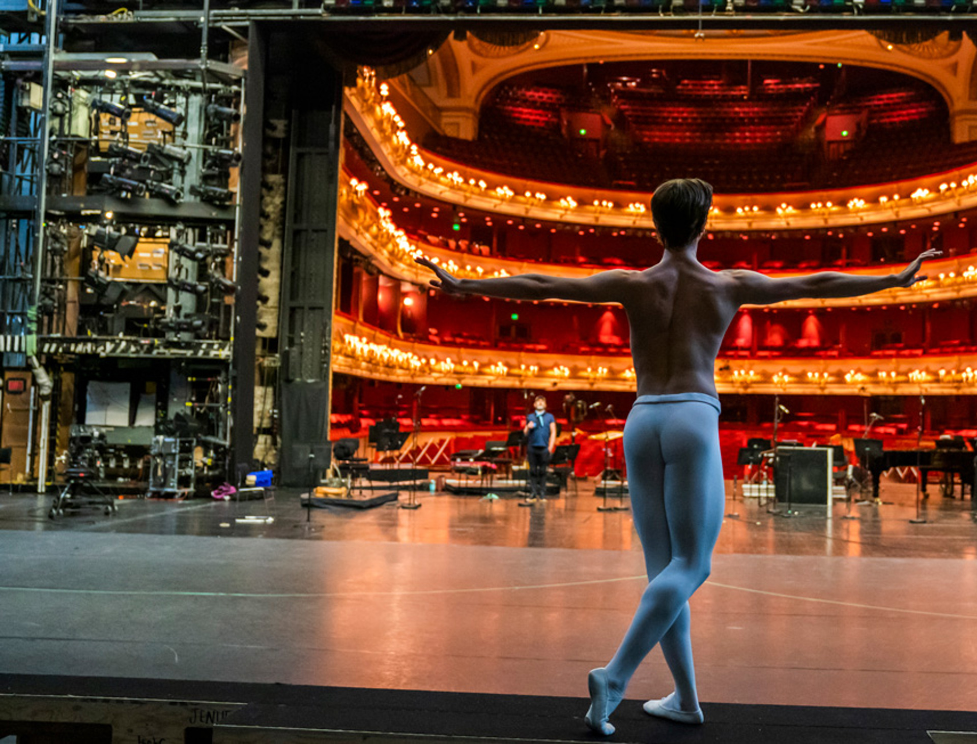 Stage Of The Royal Ballet And Opera 
